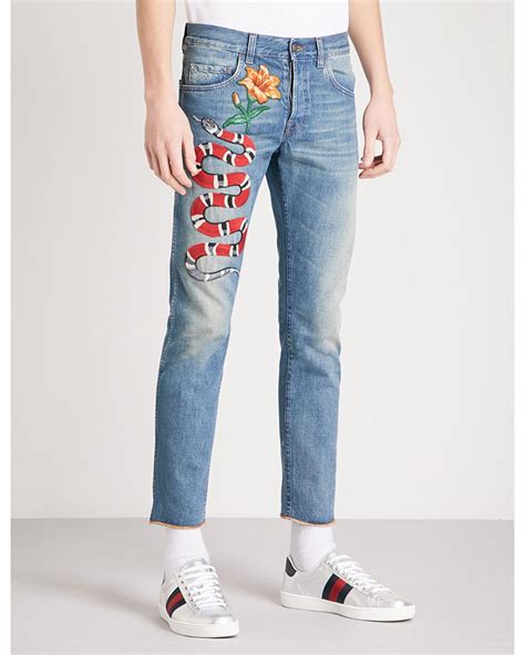 gucci pant for men|gucci jeans men's price.